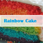 resep rainbow cake