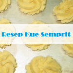 resep kue kering semprit