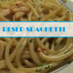 RESEP AGLIO OLIO SPAGHETTI